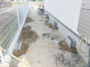 雨避け屋根がある自転車置き場を簡単diy フレームdiyラボ